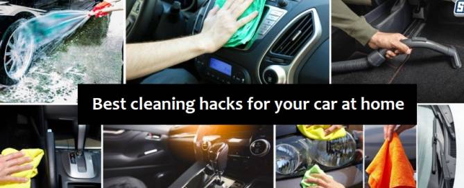Best cleaning hacks for your car at home